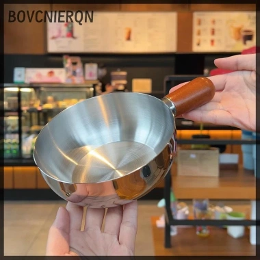 Nồi Bát Inox Quả Óc Chó Gỗ Tay Cầm – Dụng Cụ Nhà Bếp, Salad, Sữa Chua – Giá 67.760₫