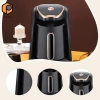 Nồi Cà Phê Điện Thổ Nhĩ Kỳ EU 220V Cắm Nhỏ Gọn Đen Chống Tràn 600W 300ml Giặt Nồi 5