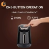 Nồi Cà Phê Điện Thổ Nhĩ Kỳ EU 220V Cắm Nhỏ Gọn Đen Chống Tràn 600W 300ml Giặt Nồi 9