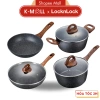 Nồi Chảo Nhôm LocknLock BAUM Chống Dính, Dùng Bếp Từ - Đa Size, Giá 311.200 VND