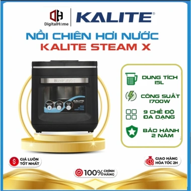 Nồi chiên hơi nước Kalite Steam X 1.700W 15L - Giá chỉ 2.689.000đ, giảm mạnh