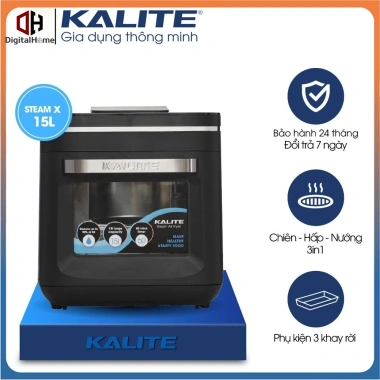 Nồi chiên hơi nước Kalite Steam X 1.700W 15L - Giá chỉ 2.689.000đ, giảm mạnh