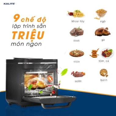 Nồi chiên hơi nước Kalite Steam X 1.700W 15L - Giá chỉ 2.689.000đ, giảm mạnh