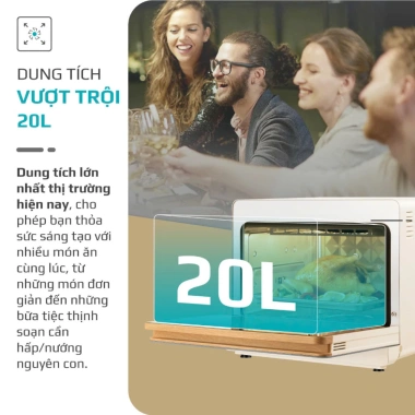Nồi Chiên Hơi Nước Olivo 20 lít Không Dầu Tiết Kiệm, Nấu Nhanh, Giá Ưu Đãi 350.000₫