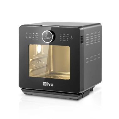 Nồi Chiên Hơi Nước OLIVO SF16 PRO 16L: 70 chức năng, phụ kiện inox 304, giá 5,560,000₫ 10