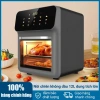 Nồi chiên không dầu 12L nhanh 360, lò nướng đối lưu, giao nhanh