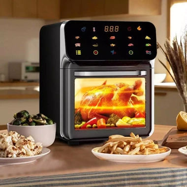 Nồi chiên không dầu 12L nhanh 360, lò nướng đối lưu, giao nhanh 2