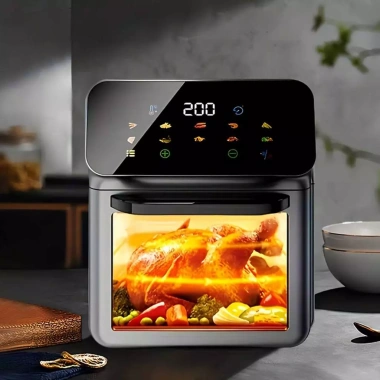 Nồi chiên không dầu 12L nhanh 360, lò nướng đối lưu, giao nhanh 4