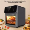 Nồi chiên không dầu 12L nhanh 360, lò nướng đối lưu, giao nhanh 5