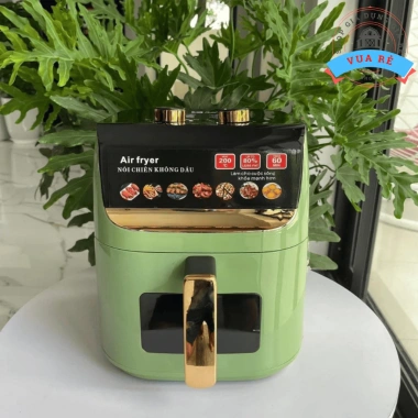 Nồi chiên không dầu 15L Nine Shield - Siêu bền, Siêu đẹp, Bảo hành 12 tháng, Giá chỉ 625k