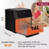 Nồi chiên không dầu 16L FUJIHOME 2.100W Lò nướng mini cảm ứng 3D 8 chế độ quay gà nguyên con giảm giá 25% chỉ 2.590.000₫ 4