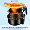 Nồi Chiên Không Dầu 5.5L Cảm Ứng, Công Suất 1.500W – Giá 1.295.000, Giảm Sốc 3