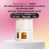 Nồi chiên không dầu 5L Gaabor AF-45M01A cửa kính, núm xoay tuần hoàn khí nóng - Giá 1,299,000₫