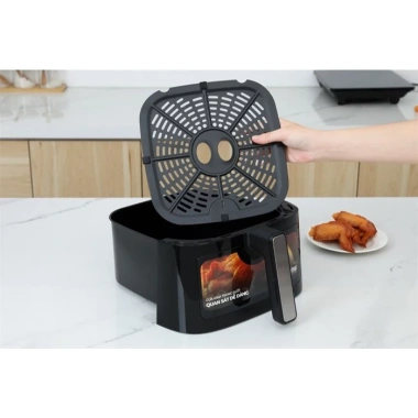 Nồi chiên không dầu 6.5L SUNHOUSE SHD4.030 - Giá ưu đãi 1.05tr, công suất 1.700W, tiết kiệm năng lượng