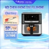 Nồi chiên không dầu 7L FUJIHOME - Mặt kính chịu nhiệt, tự ngắt, tặng gắp, giảm 16%