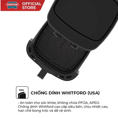Nồi Chiên Không Dầu 9L SUNHOUSE SHD4.035 - BH 12 Tháng, Giá 1.149.000, Chính Hãng 7