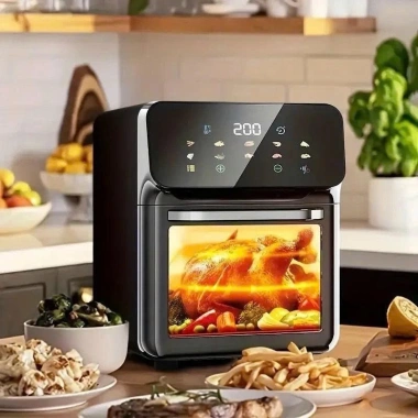 Nồi chiên không dầu Air Fryer 15L màn hình cảm ứng - Giá chỉ 925.000, bảo hành 12 tháng 10 Nồi chiên không dầu Air Fryer 15L màn hình cảm ứng - Giá chỉ 925.000, bảo hành 12 tháng 10