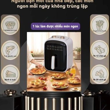 Nồi chiên không dầu AYW 6L đa chức năng, công suất lớn, tiết kiệm điện - 475.000₫ 3