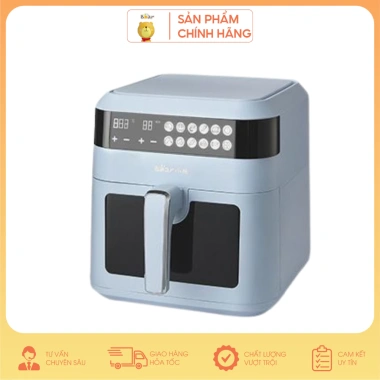 Nồi chiên không dầu Bear QZG-E13E5 6.5L 9 chế độ, bảo hành 12 tháng, 1,45 triệu 3 Nồi chiên không dầu Bear QZG-E13E5 6.5L 9 chế độ, bảo hành 12 tháng, 1,45 triệu 3