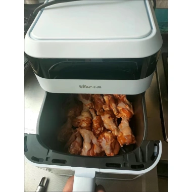 Nồi chiên không dầu Bear QZG-E13E5 6.5L 9 chế độ, bảo hành 12 tháng, 1,45 triệu 6 Nồi chiên không dầu Bear QZG-E13E5 6.5L 9 chế độ, bảo hành 12 tháng, 1,45 triệu 6