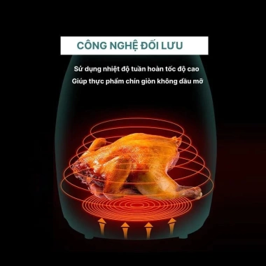 Nồi Chiên Không Dầu Camel 10L - Ăn Ngon Ít Dầu, Giá 619.000 VND, Giảm 136.180 VND 6