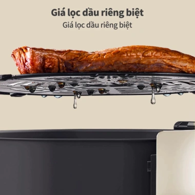 Nồi Chiên Không Dầu Camel 10L - Ăn Ngon Ít Dầu, Giá 619.000 VND, Giảm 136.180 VND 7