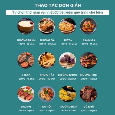 Nồi Chiên Không Dầu Camel 12L - Tiện Ích, Giá 749k, Giảm Giá Đặc Biệt 8