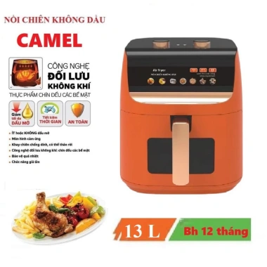Nồi chiên không dầu Camel 13L 1.500W nhiệt đối lưu công suất cao giảm giá 579k 2