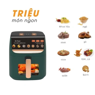 Nồi chiên không dầu Camel 13L 1.500W nhiệt đối lưu công suất cao giảm giá 579k 3