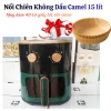 Nồi chiên không dầu CAMEL 15 Lít cao cấp - Giá 605.000, tặng 40 giấy lót nồi