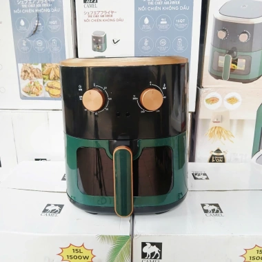 Nồi chiên không dầu CAMEL 15 Lít cao cấp - Giá 605.000, tặng 40 giấy lót nồi