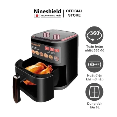Nồi Chiên Không Dầu Camel 15L Đa Năng Mặt Kính - Thiết Kế Đẹp, Giảm Giá 559k