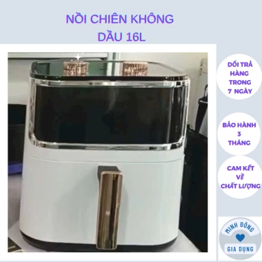 Nồi chiên không dầu CAMEL 16 lít - Cao cấp, Dễ dùng, Bảo hành 6 tháng, Lỗi 1 đổi 1, Giá 680.000 VND