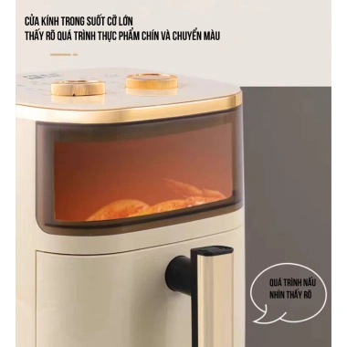 Nồi chiên không dầu Camel 352T cửa trên 3L - Giá ưu đãi 619.000 cho sinh viên 2