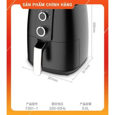 Nồi chiên không dầu Camel 5L khổng lồ - Tiện lợi, giảm giá 19% chỉ 799.000₫