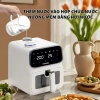 Nồi chiên không dầu Camel 6L 1.200W 3s nóng nhanh mặt thủy tinh - Bảo hành 12 tháng 3