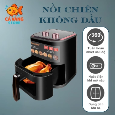 Nồi chiên không dầu CAMEL 7-15L, đa dung tích, LỖI 1 ĐỔI 1, bảo hành 12 tháng - Giá chỉ 589.000đ