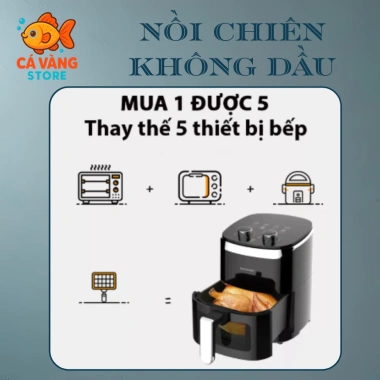 Nồi chiên không dầu CAMEL 7-15L, đa dung tích, LỖI 1 ĐỔI 1, bảo hành 12 tháng - Giá chỉ 589.000đ
