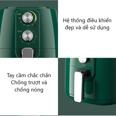 Nồi Chiên Không Dầu Camel 7L Schmidt 1.350W Tiện Lợi Dễ Dùng Bảo Hành 12 Tháng Giá 977.500đ 3