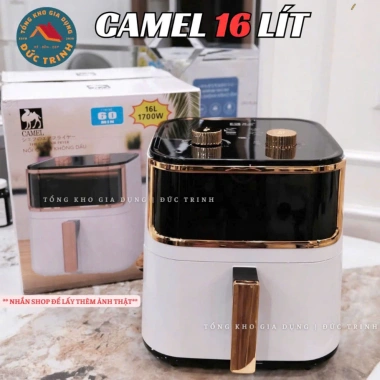 Nồi chiên không dầu CAMEL 8-15L mặt kính 2.025 - Giá chỉ 595.000 VNĐ, giảm tới 23%