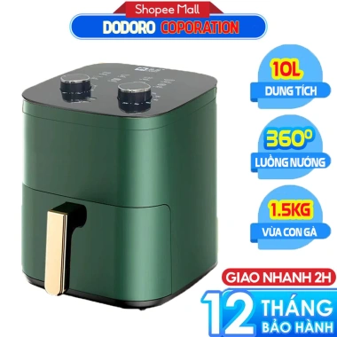 Nồi chiên không dầu CAMEL DODORO 10-12L - Tiết kiệm dầu, bảo hành 1 năm, giá 430.000 VND