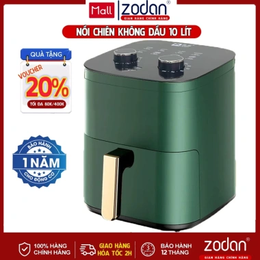 Nồi Chiên Không Dầu Camel/Zodan 7-12L Có Video Bảo Hành 1 Năm Giá Giảm 550k