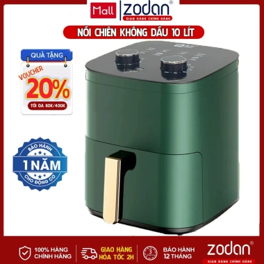 Nồi Chiên Không Dầu Camel/Zodan 7-12L Có Video Bảo Hành 1 Năm Giá Giảm 550k