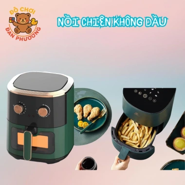 Nồi chiên không dầu dung tích 10-15L Tiện lợi, bảo hành 12 tháng, giá 589.000₫