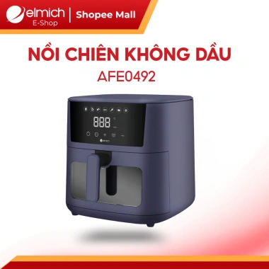 Nồi chiên không dầu Elmich AFE492 dung tích lớn - Ít dầu mỡ, an toàn sức khỏe, chỉ 1.8tr