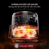 Nồi chiên không dầu Fujihome 5.5L 1.600W - Không hơi nước, tự ngắt, kèm gắp, 747.000₫ 5
