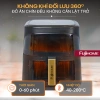Nồi chiên không dầu FUJIHOME 8L 1.800W nhập khẩu, cảm ứng mặt kính - Giá chỉ 747.000₫ giảm giá 7