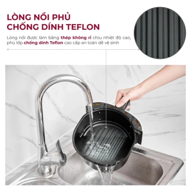 Nồi chiên không dầu FUJIHOME A3 3,2L 1.300W - Điều khiển cơ, giá ưu đãi 630.000 VND