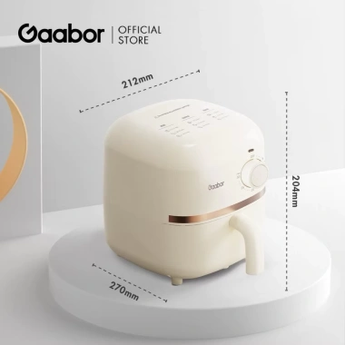 Nồi Chiên Không Dầu GAABOR 2L AF20M-YE01A - Giảm 475k, Chiên Giòn, Tiết Kiệm 6 Nồi Chiên Không Dầu GAABOR 2L AF20M-YE01A - Giảm 475k, Chiên Giòn, Tiết Kiệm 6