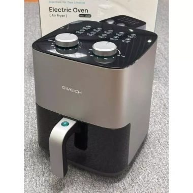 Nồi chiên không dầu Gweich GMA-45M01 4.5L cao cấp - Chiên hấp 2 trong 1 kiểu Mỹ, bảo hành 1 năm